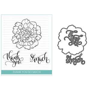 Studio Katia Thank You So Much Stamp and Die Bundle