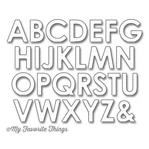 My Favorite Things Pop-Up Alphabet Die-namics