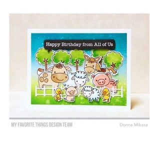 My Favorite Things Animal Farm Fence Die-Namics class=
