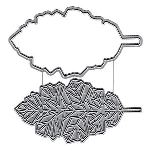 Neat & Tangled Oak Leaf Die Set class=