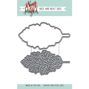 Neat & Tangled Oak Leaf Die Set