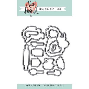 Neat & Tangled Holiday Baking Die Set