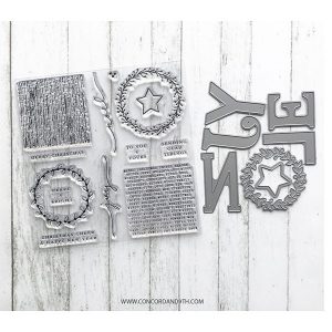 Concord & 9th Joyful Noel Stamp and Die Bundle