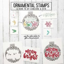 Concord & 9th Ornamental Stamp Set