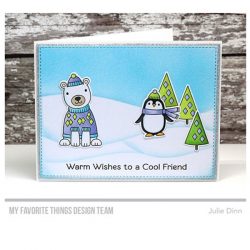 My Favorite Things Polar Pals Stamp Set