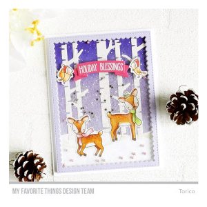 My Favorite Things Dashing Deer Stamp Set class=