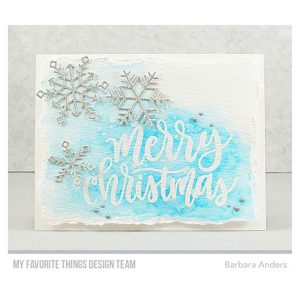 My Favorite Things Merry Christmas Greeting Stamp class=