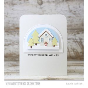 My Favorite Things Snow Globe Sentiments Stamp Set class=
