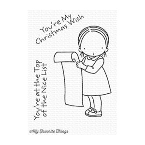 My Favorite Things Pure Innocence Nice List Stamp Set