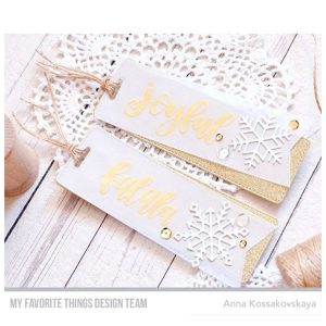 My Favorite Things Die-namics Let It Snowflake Too class=