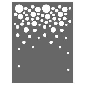 Neat & Tangled Falling Circles Cover Plate Die