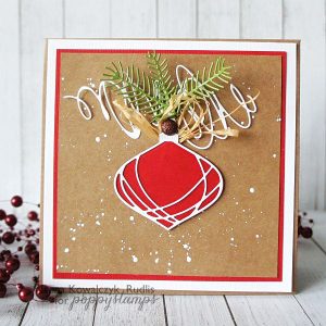 Poppystamps Wirework Ornament Die class=