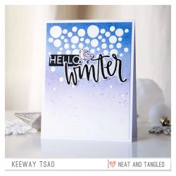 Neat & Tangled Hello Winter Dies
