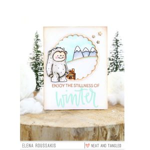 Neat & Tangled Get Yeti Stamp Set class=