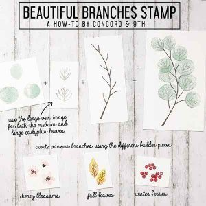 Concord & 9th Beautiful Branches Stamp Set class=