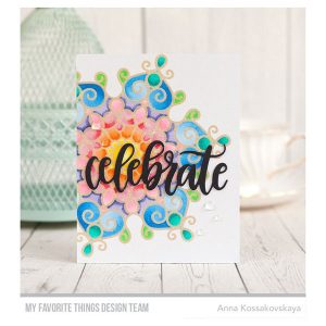 My Favorite Things Mesmerizing Mandala Background Stamp class=