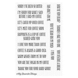 My Favorite Things Coffee Break Stamp Set