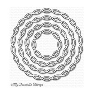 My Favorite Things Linked Chain Circle Frames Die-namics
