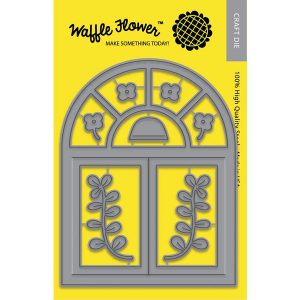 Waffle Flower A2 Arch Window Die