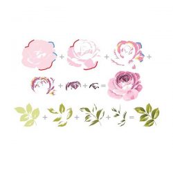 Altenew Build A Flower: Rose Stamp & Die Set