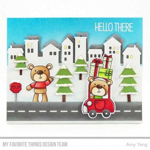 My Favorite Things Town Bear Stamp Set class=