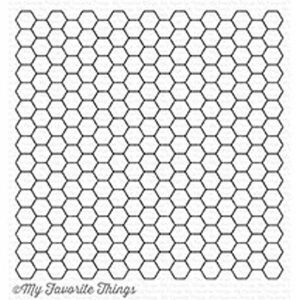 My Favorite Things BG Honeycomb Background