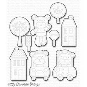 My Favorite Things Town Bear Die-namics