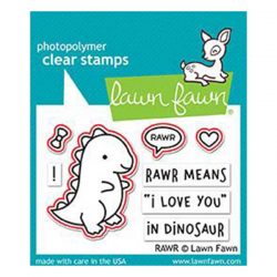 Lawn Fawn Rawr Stamp Set