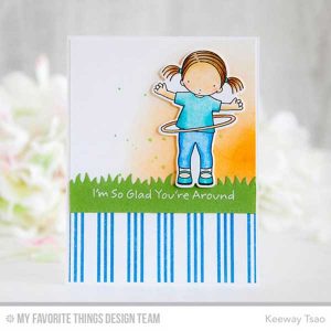 My Favorite Things Triple Stripe Background Stamp class=