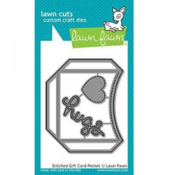 Lawn Fawn Stitched Gift Card Pocket Lawn Cuts