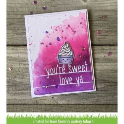 Lawn Fawn You-re Sweet Line Border