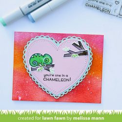 Lawn Fawn Outside In Stitched Heart Stackables