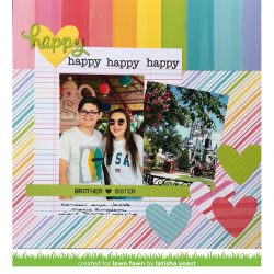 Lawn Fawn Happy Happy Happy Add-on: Family Stamp Set