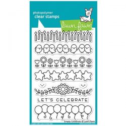 Lawn Fawn Simply Celebrate Stamp Set