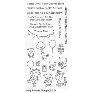 My Favorite Things Party Animals Stamp Set