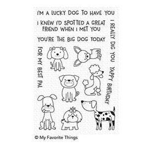 My Favorite Things Canine Companions Stamp Set