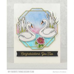 My Favorite Things Splendid Swans Stamp Set