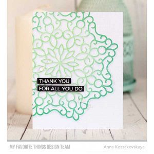 My Favorite Things Gift Card Greetings Stamp Set class=