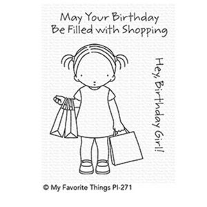 My Favorite Things Pure Innocence Birthday Girl Stamp Set