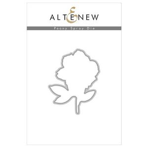 Altenew Peony Spray Stamp & Die Bundle class=