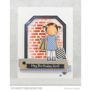 My Favorite Things Single Stitch Line Tag-Corner Rectangle Frames Die-namics class=