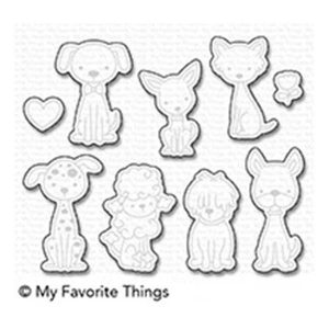 My Favorite Things Puppy Kisses Die-namics