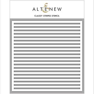 Altenew Classy Stripes Stencil