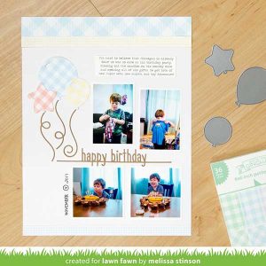 Lawn Fawn Gotta Have Gingham Petite Paper Pack - 6" x 6" class=