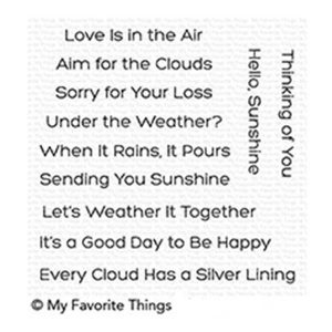 My Favorite Things Aim For The Clouds Stamp Set