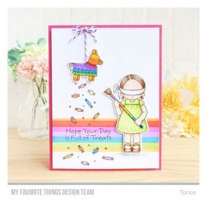 My Favorite Things Pure Innocence Birthday Piñata Stamp Set class=