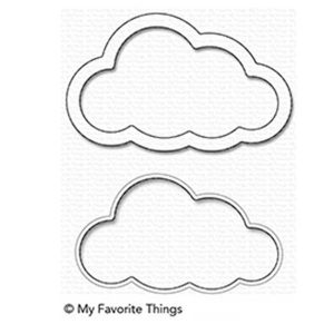 My Favorite Things Cloud Shaker Window & Frame Die-namics