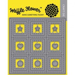 Waffle Flower 9 Grids Die
