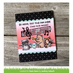 critter fawn lawn stamp concert