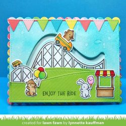 Lawn Fawn Coaster Critters Slide On Over